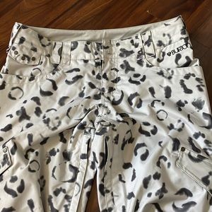 Burton White Collection snowboard pants